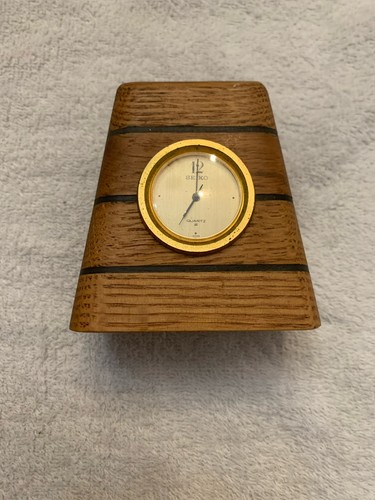 Clock seiko mini - seiko, desk